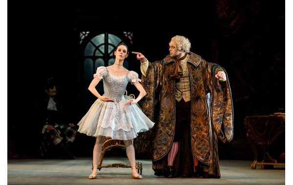 Coppélia: Samara Downs as Swanilda and Jonathan Payn as Dr. Coppélius