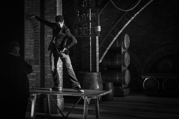 Carlos Acosta in rehearsal