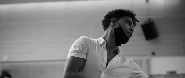 Carlos Acosta in rehearsal