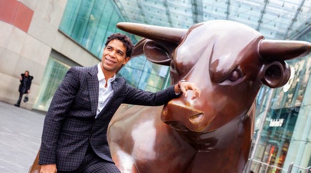 Press image of BRB artistic director Carlos Acosta at the Bullring in Birmingham