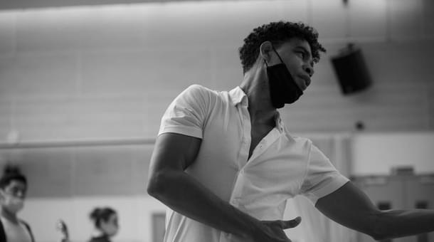Carlos Acosta in rehearsal