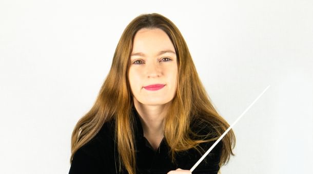 Portrait of conductor Charlotte Politi