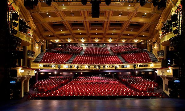 View from the stage of Birmingham Hippodrome