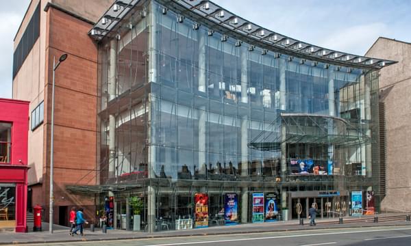 Exterior of the Festival Theatre, Edinburgh in the daytime